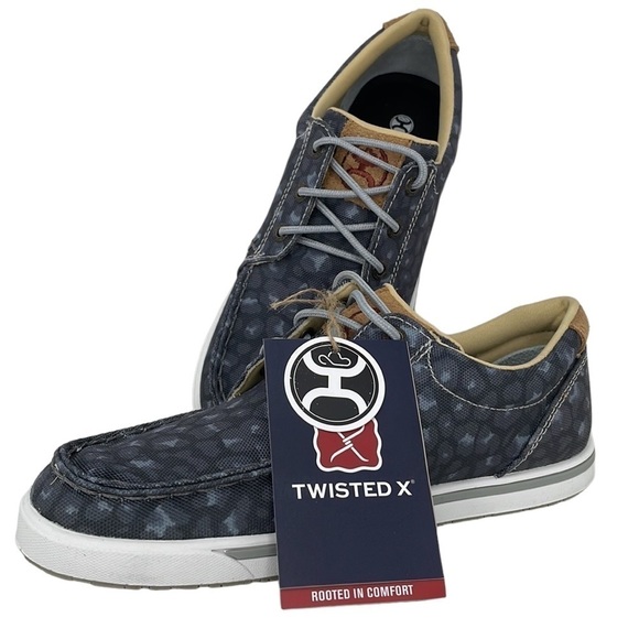 Twisted X NWT Women’s Shoe Hooey Loper Black Leopard Casual Lace Up Size 5.5 - Picture 12 of 12